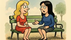 Banc: Cum se numește o blondă vopsită brunetă?