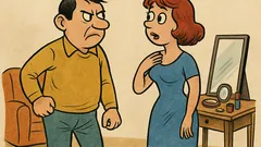 Banc: Iubito, dacă mă superi, te desfigurez