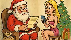 Banc: Moș Crăciun îi scrie pe Facebook