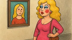 Banc: Cum se numește o blondă machiată?