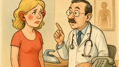 Banc: O blondă vine la doctor...