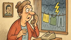 Banc: Doamnă, fiul dvs. lovit de trăsnet