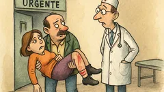 Banc: Un bărbat ajunge la Urgențe