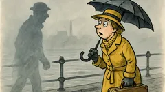 Banc: În Londra, în ceață densă...