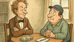 Banc: Un geniu și-un prost pariază