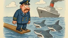 Banc: De ce comandantul părăsește ultimul nava?