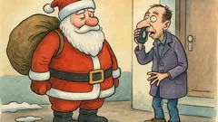 Banc: Asta e Moșul pe care-l aștept