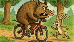 Banc: Mistrețul își cumpără o bicicletă