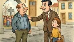 Banc: Un avocat caută chirie cu un copil