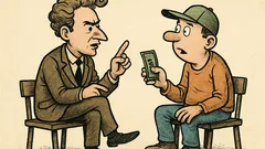 Banc: Geniul și idiotul fac pariu