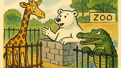 Banc: La zoo, animalele vor vacanță