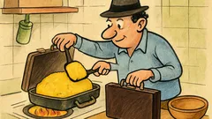 Banc: De ce oltenii fac mămăliga-n tigaie?