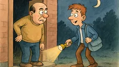 Banc: Fiule, unde te duci cu lanterna?