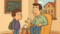 Banc: Tati, azi proful de mate…