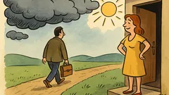 Banc: Bărbații și norii—care-i asemănarea?