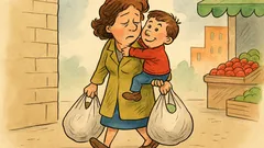 Banc: Ești obosită, mămico?