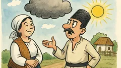 Banc: Ion către Maria: ești ca un nor