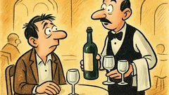 Banc: Intră un individ la restaurant...