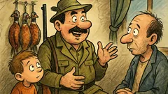 Banc: La vânătoare am împușcat 12 fazani...