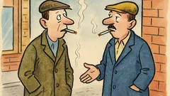 Banc: Discuție între doi scoțieni…