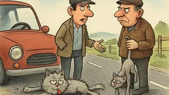 Banc: Un șofer cu 180 la oră...