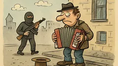 Banc: Care-i diferența între teroriști și acordeoniști?