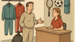 Banc: Un tip cere un trening special