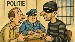 Vtip: Un tip intră la poliție...