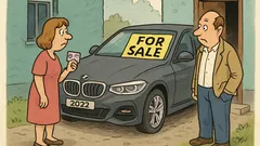 Banc: Vând BMW 2022, kilometri puțini...