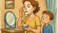 Banc: Copilul vede crema de față