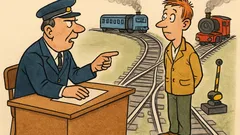 Banc: Un tip la CFR, la macazuri