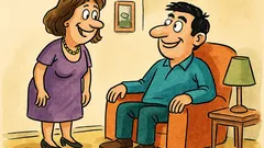 Banc: Soția cere un compliment...