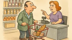 Banc: La un sondaj despre viața fără nevastă