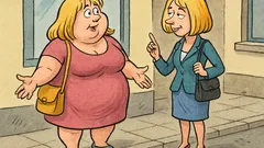 Banc: Două blonde stau de vorbă…