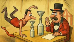 Banc: Un acrobat vrea job la circ