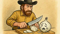 Banc: Când Chuck Norris taie ceapa...