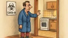 Banc: Român izolat: azi am fost la bucătărie